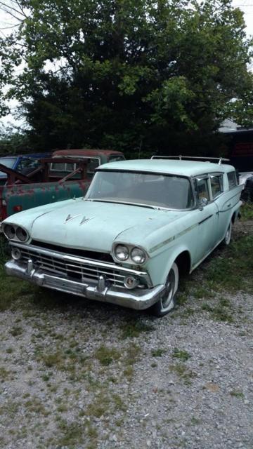 1959 Rambler Cross Country Station Wagon Super Rat Rod 1959 AMC Cross Country Super