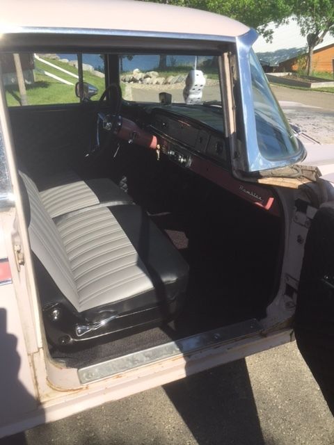 1959 Rambler Custom 4dr. Six cylinder / 3sp OD. new interior, new upholstery 1959 AMC Rambler