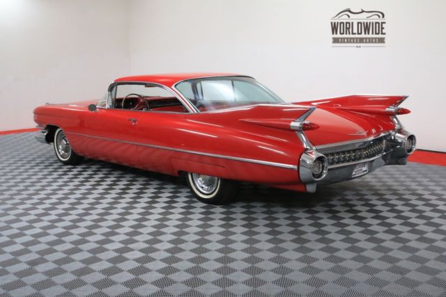 1959 Cadillac DeVille RESTORED AC CALIFORNIA CAR GORGEOUS - photo 13