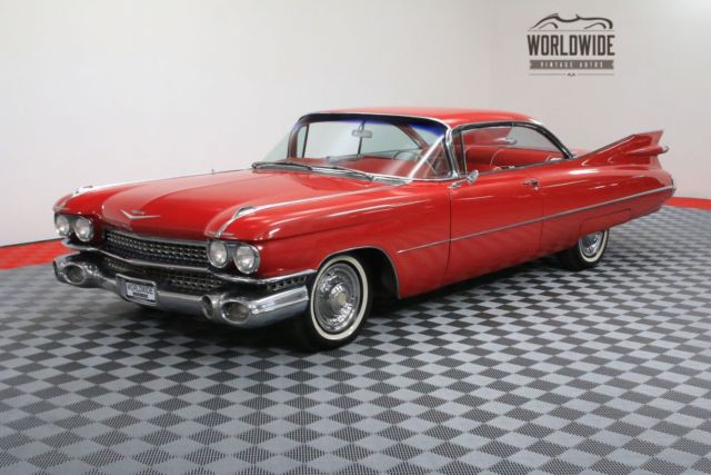 1959 Cadillac DeVille RESTORED AC CALIFORNIA CAR GORGEOUS - photo 5
