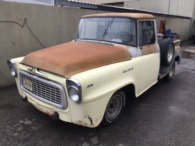 1959 SHORT BED INTERNATIONAL HARVESTER PICKUP IHC BINDER A100 1959 International Harvester A100