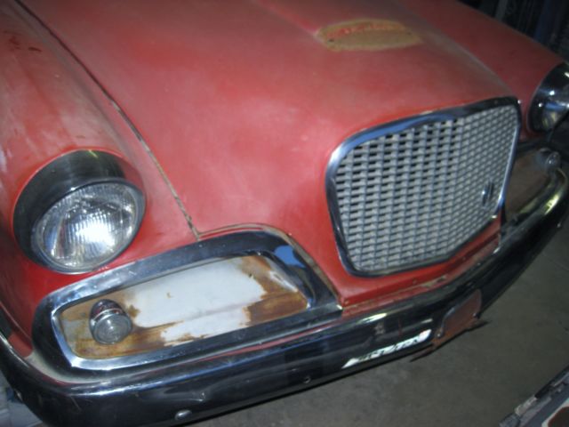 1959 SILVER HAWK -- 259 V-8 -- AUTO 1959 Studebaker Silver Hawk 2-DR