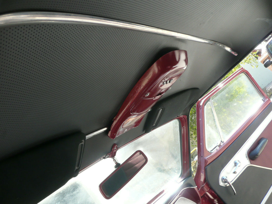 1959 Studebaker Silver Hawk leather seating area vinyl trim - photo 10