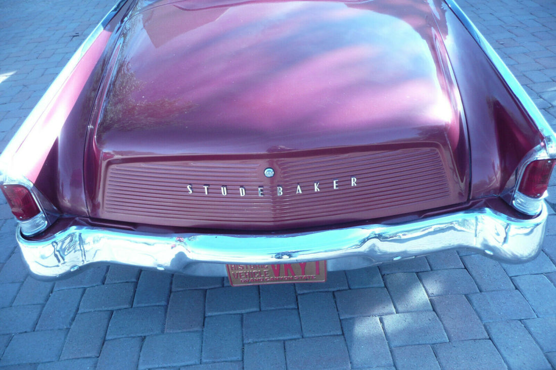 1959 Studebaker Silver Hawk leather seating area vinyl trim - photo 4