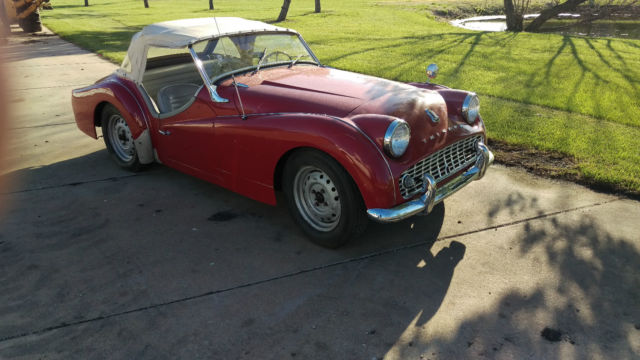 1959 TRIUMPH TR 3 SPORTS CAR 1959 Triumph TR 3