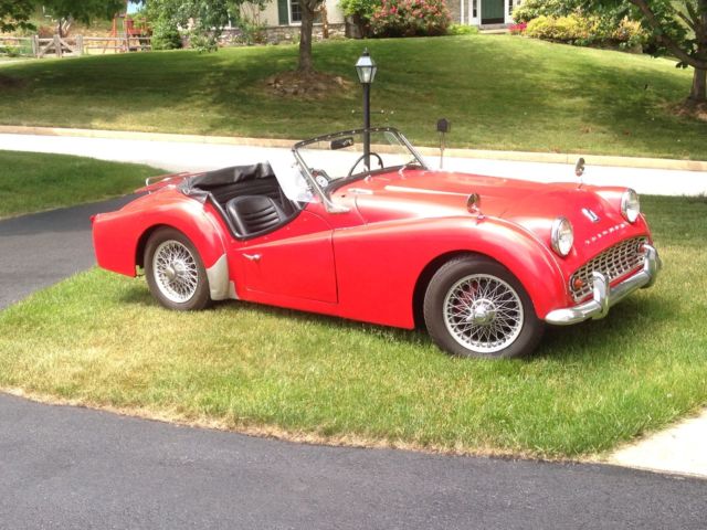 1959 Triumph TR3 Sports Car 1959 Triumph TR3