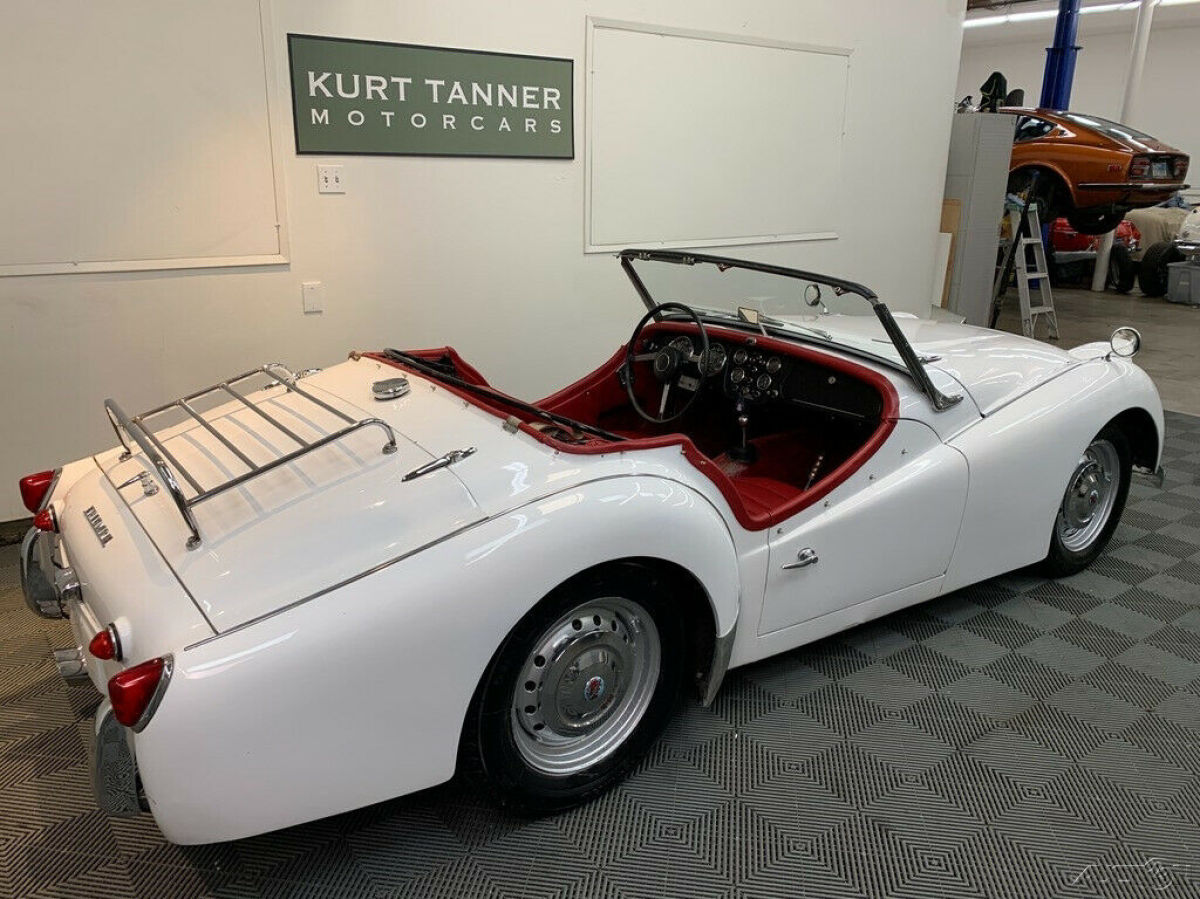 1959 Triumph TR3 1959 TRIUMPH TR3A. OVERDRIVE GEARBOX. GOOD DRIVER. - photo 6