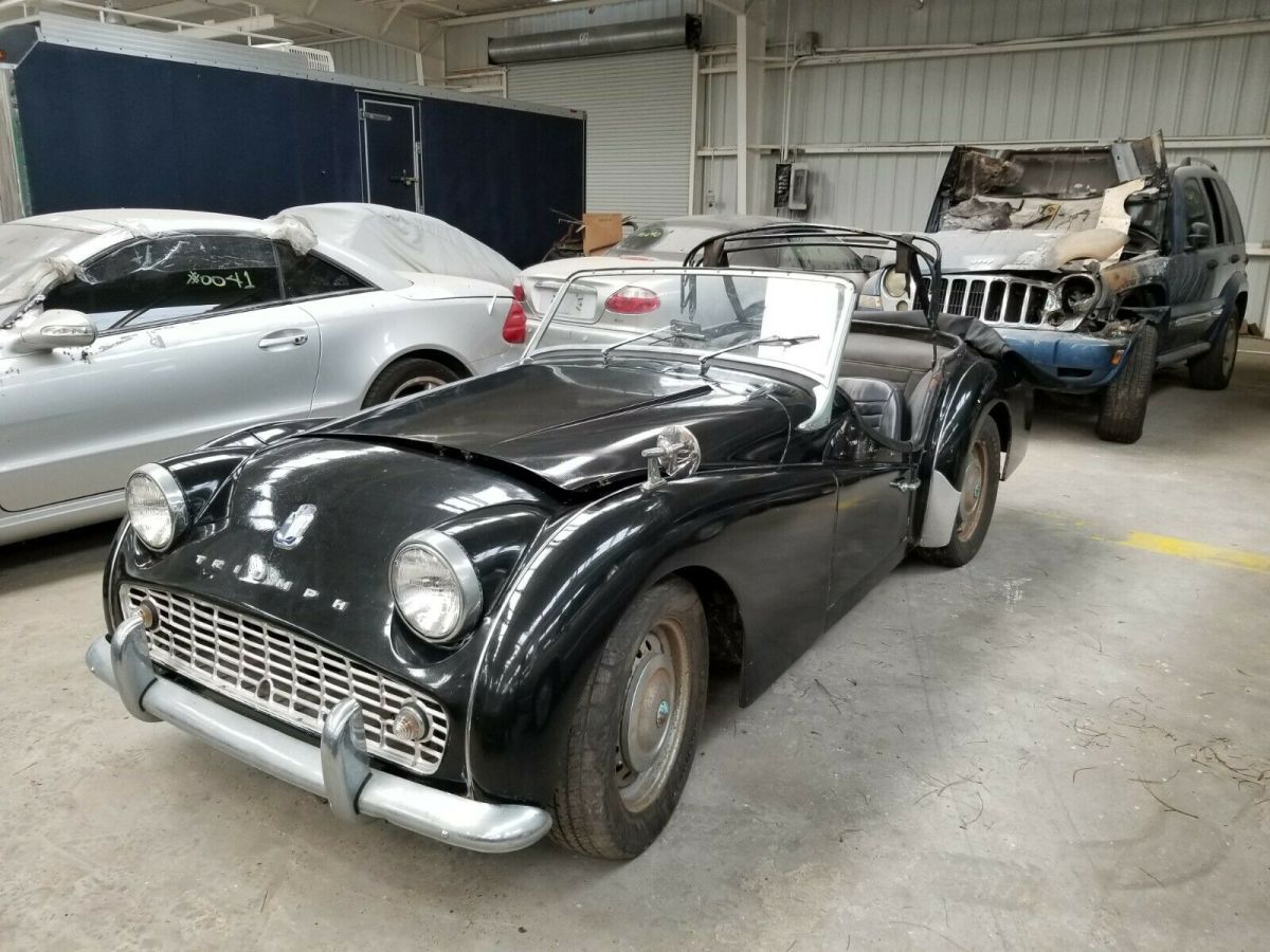 1959 Triumph TR3A 50436 original miles very very solid and original 1959 Triumph TR3