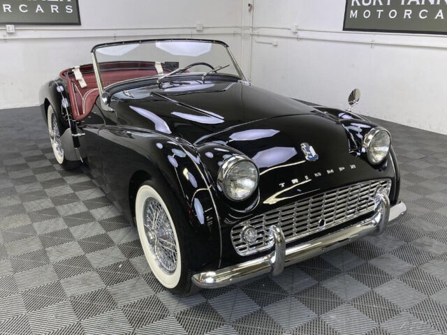 1959 TRIUMPH TR3A. EXQUISITE, FRESH, NUT AND BOLT RESTORATION TO CONCOURS SPEC 1959 Triumph TR3 1959 TRIUMPH TR3A. RESTORED TO BMIHT CERTIFICATE.