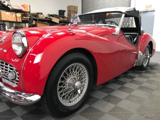 1959 Triumph TR3 TR3A Roadster - photo 10