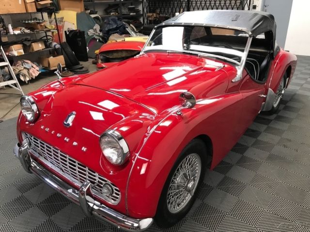 1959 Triumph TR3 TR3A Roadster - photo 12