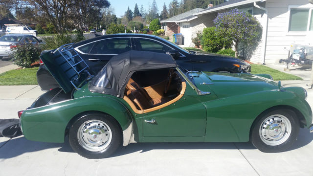 1959 Triumph TR3A Roadster British Racing Green - Single Family Ownership! 1959 Triumph TR3A