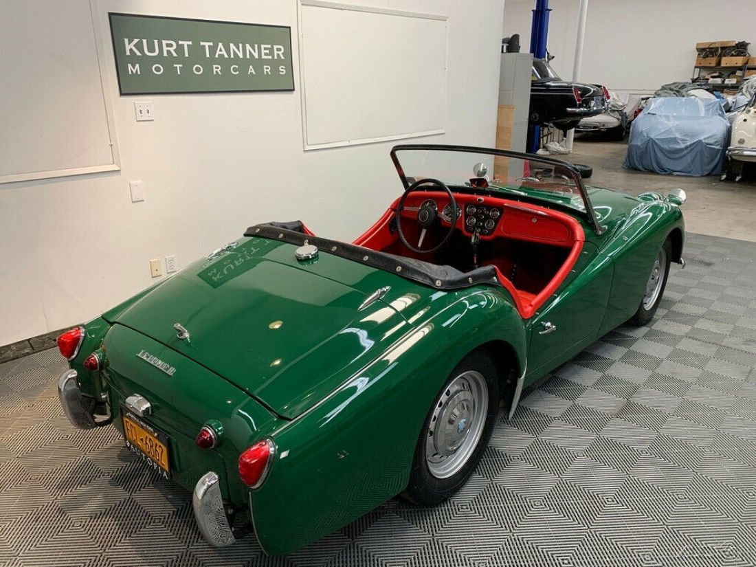 1959 Triumph TR3 BLACK TOP, TONNEAU, TOP BOOT. 4-SPEED - photo 4