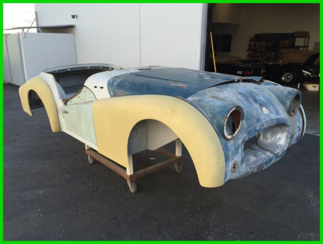 1959 TRIUMPH TR3A SPORTS ROADSTER. 4-SPEED / OVERDRIVE GEARBOX. MATCHING NUMBERS 1959 Triumph Other