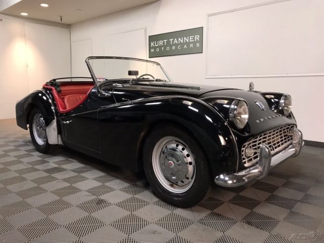 1960 Triumph TR3 TR3A Roadster, 4-Seed - photo 3