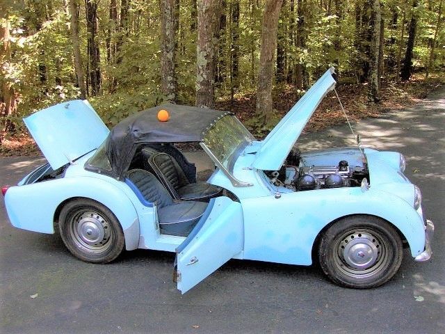 1959 Triumph TR3A Wire Wheel Roadster - Running Driving 2 Owner Survivor 1959 Triumph TR3