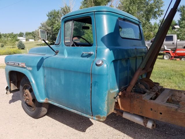 1959 Chevrolet VIKING 40 FARM WORK DUMP PATINA TRUCK PROJECT 1 1/2 TON SHOP - photo 11