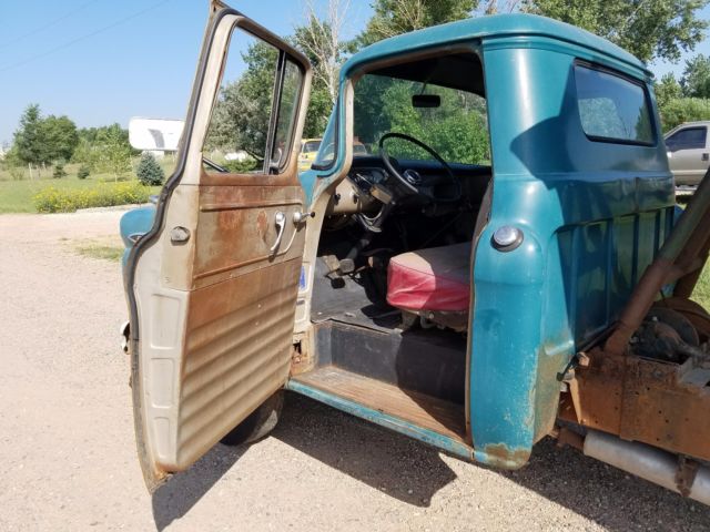 1959 Chevrolet VIKING 40 FARM WORK DUMP PATINA TRUCK PROJECT 1 1/2 TON SHOP - photo 12