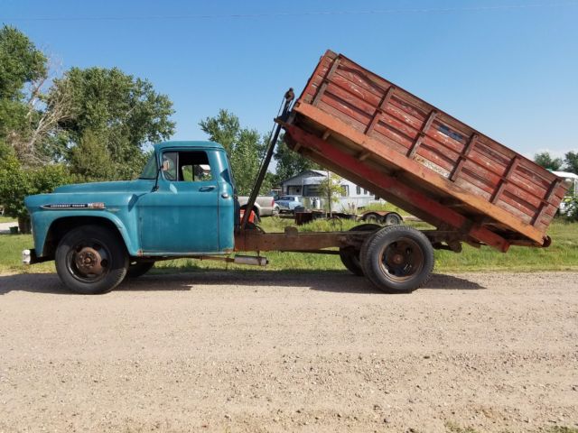 1959 Chevrolet VIKING 40 FARM WORK DUMP PATINA TRUCK PROJECT 1 1/2 TON SHOP - photo 8