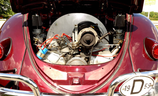 1959 Volkswagen Beetle - Classic NO RESERVE Hotrod 1835cc RESTORED Bug Convertible - photo 9