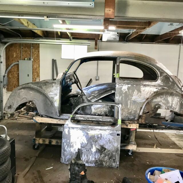 1959 VW Wolfsburg Beetle Project Car Disassembled Tagged Clear Title NO RESERVE 1959 Volkswagen Beetle - Classic