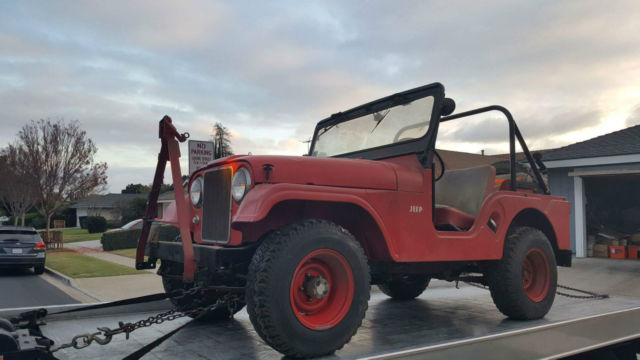 1959 Willy's Jeep CJ5 All Original Barn Find Same owner since 1960 Estate Sale 1959 Willys Jeep CJ5