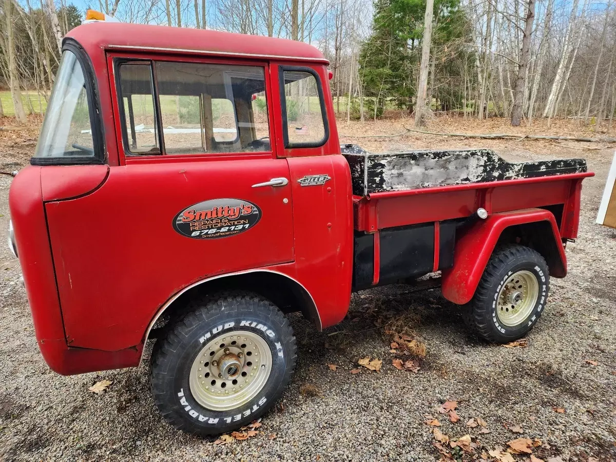 1959 Willys Pickup Pickup Red FC150 1959 Willys Pickup FC150
