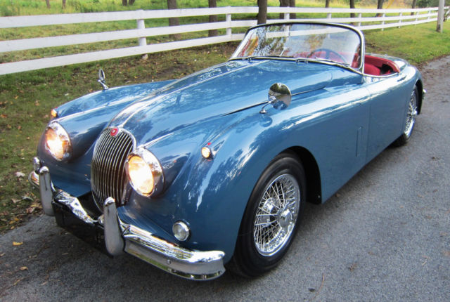 1959 XK150 'S' Jaguar Roadster, Cotswell Blue, Manual Overdrive, Convertible 1959 Jaguar XK