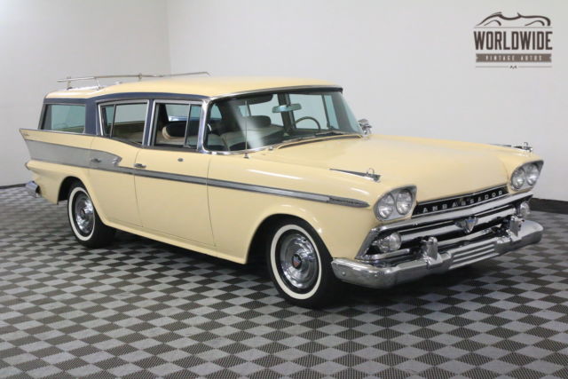 1959 AMC RAMBLER ORIGINAL INTERIOR 327 V8 AUTO PS PB - photo 4