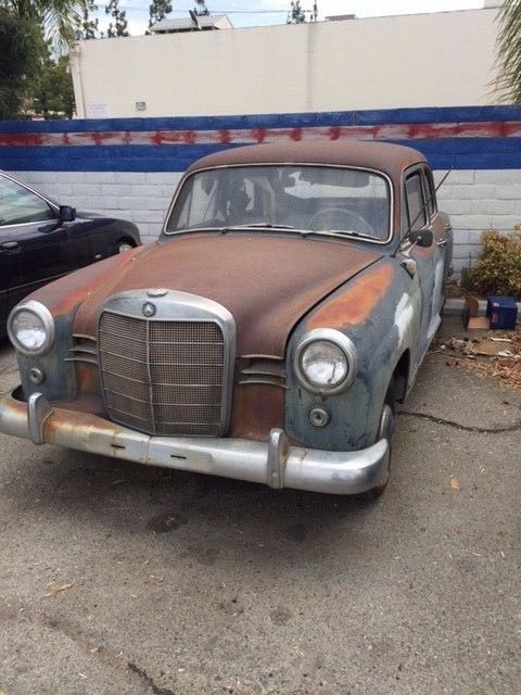 1960 190 Gasoline Sedan - Restoration Project - CLEAR TITLE IN HAND!!!! 1960 Mercedes-Benz 190-Series