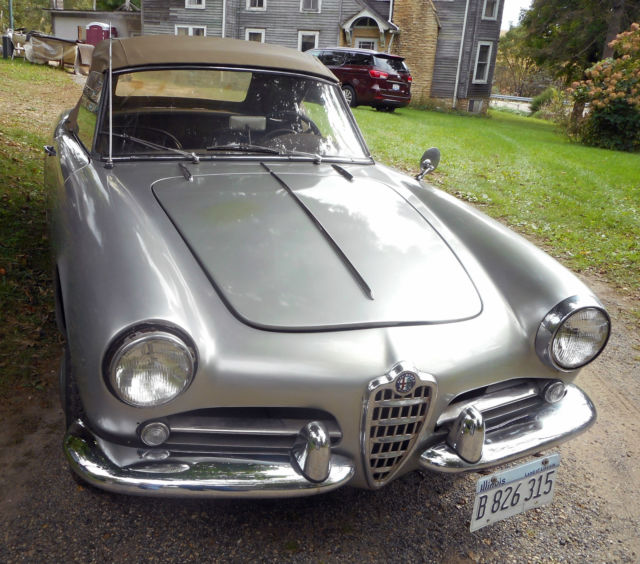 1960 Alfa Romeo 101 1300 Spider Veloce 1960 Alfa Romeo Spider Veloce