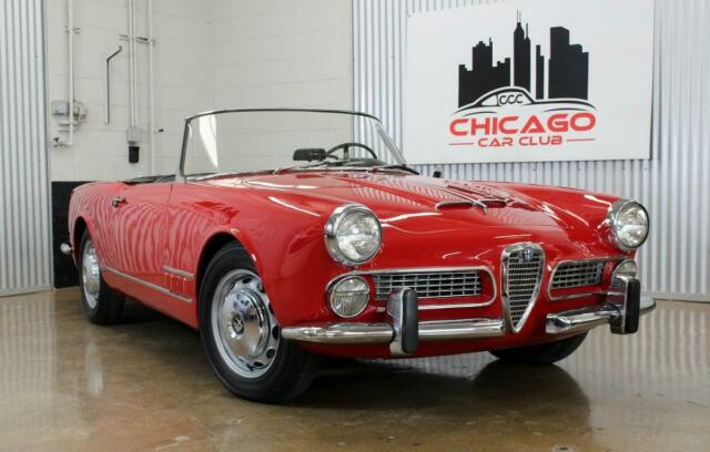 1960 Alfa Romeo 2000 Touring Spider 1 Owner, 14k Miles, Docs 1960 Alfa Romeo 2000 Touring Spider --