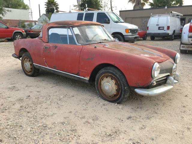 1960 ALFA ROMEO GIULIETTA SPIDER ORIGINAL DRIVETRAIN MUST SEE 1960 Alfa Romeo Other GIULIETTA SPIDER 101-04