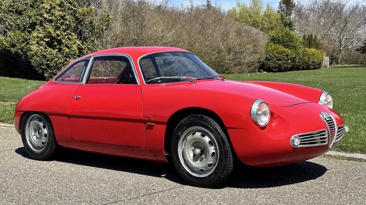 1960 Alfa Romeo Giulietta SZ Sprint Zagato 1960 Alfa Romeo Giulietta SZ Sprint Zagato