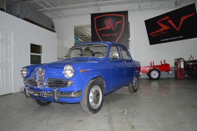 1960 Alfa Romeo Giulietta TI impecable, such a nice car to drive! - photo 4