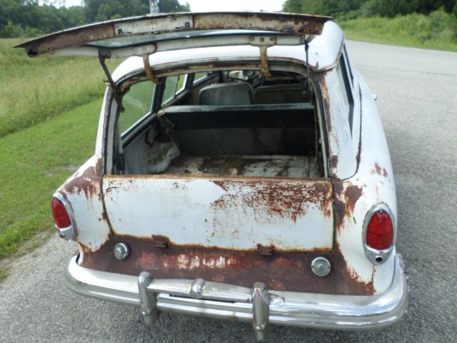 1960 AMC rambler american GASSER HOT RAT ROD PROJECT PARTS CAR 2 door wagon - photo 4