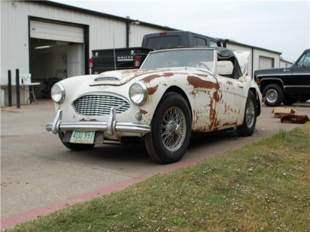 1960 Austin Healey 3000 62,453 Miles White Manual 1960 Austin Healey 3000 --