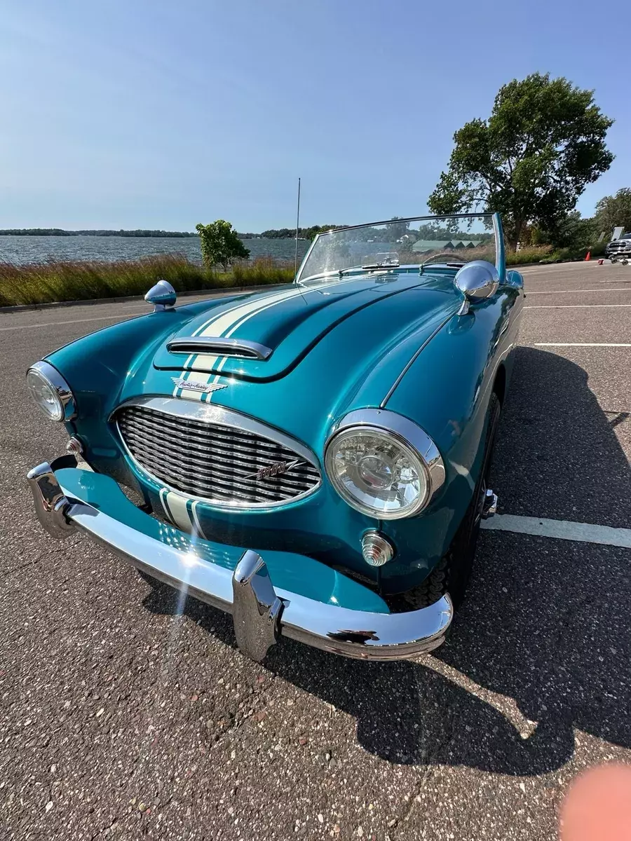 1960 Austin Healey 3000 Convertible Blue 1960 Austin Healey 3000