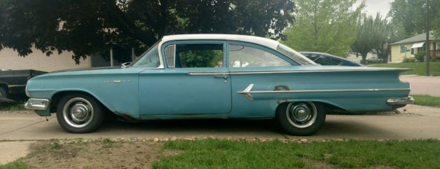 1960 BelAir ,rat rod , rot rod , project ,454BB 1960 Chevrolet Bel Air/150/210 2 door post