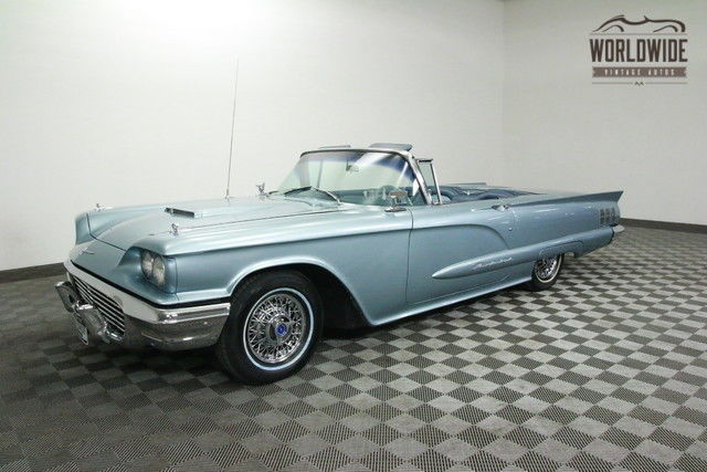 1960 Blue Tbird. EXTREMELY RARE J CODE. 430 V8. RESTORED!! 1960 Ford Thunderbird Tbird. EXTREMELY RARE J CODE. 430 V8. RESTORED!