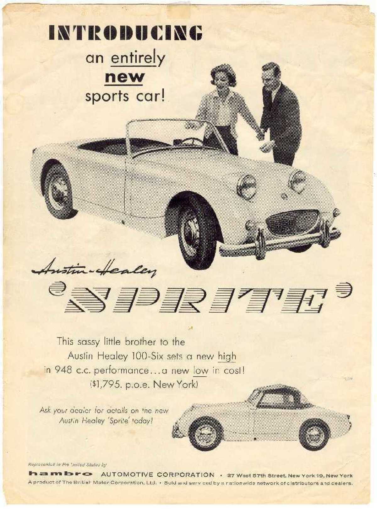 1960 Austin Healey Sprite - photo 6