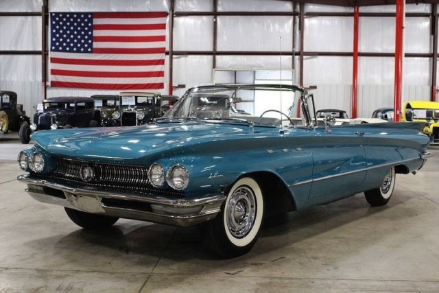 1960 Buick LeSabre 72361 Miles Sky Blue Convertible 364ci V8 Automatic 1960 Buick LeSabre --