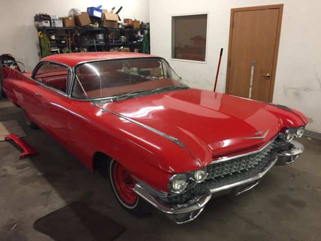 1960 Cadillac Coupe and matching 1960 Cadillac Trailer 1960 Cadillac DeVille