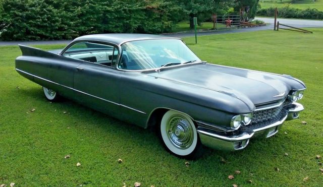 1960 Cadillac Coupe DeVille "Maybellene" 65k original mile lead sled not rat rod 1960 Cadillac DeVille Coupe