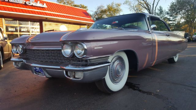1960 Cadillac coupe deville - rare color option with factory a/c - low reserve 1960 Cadillac DeVille