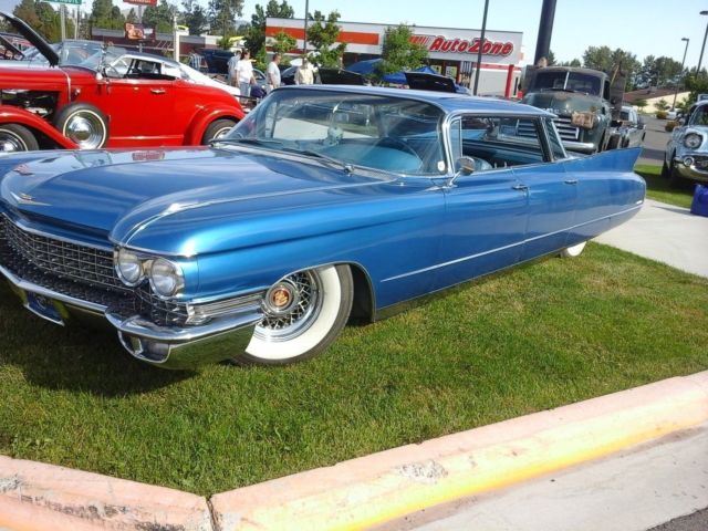 1960 cadillac deville. 4 door 4 window flattop ...SHOW CAR 1960 Cadillac DeVille