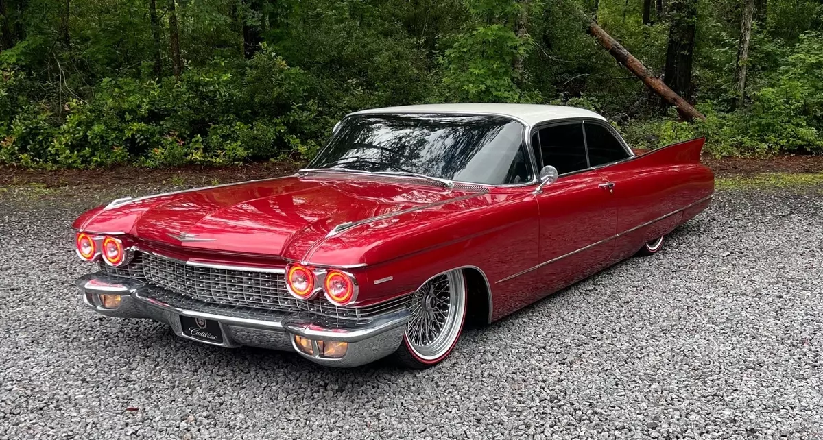 1960 Cadillac DeVille Coupe Red 1960 Cadillac DeVille