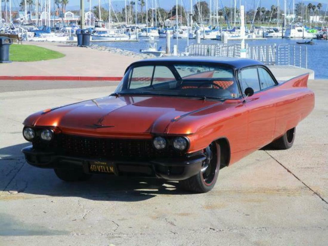 1960 CADILLAC DEVILLE COUPE RESTOMOD CORVETTE ENGINE SHAVED AIR BAGS NR 1960 Cadillac DeVille