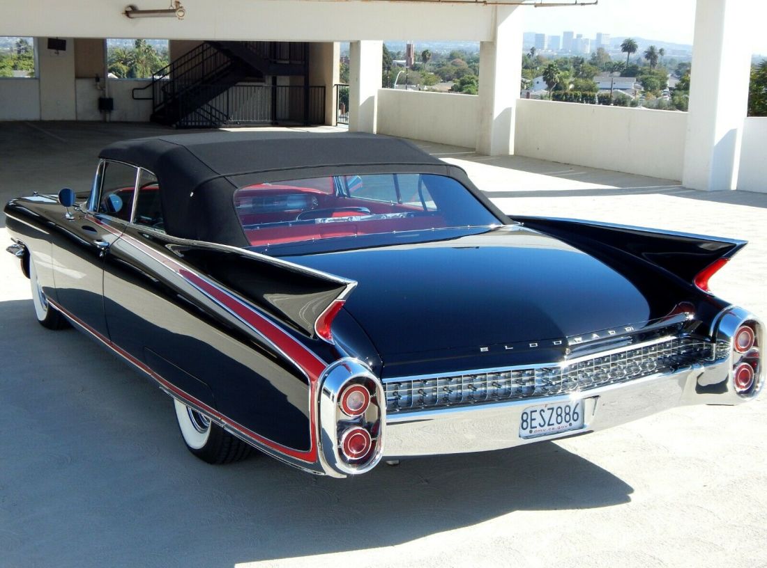 1960 Cadillac Eldorado Biarritz Bucket Seat Convertible Restored Cal. Car - photo 13