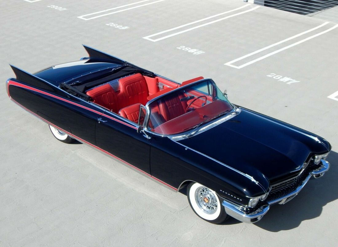 1960 Cadillac Eldorado Biarritz Bucket Seat Convertible Restored Cal. Car - photo 3
